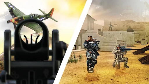 Sniper Shooter Team Battle FPS screenshot 2