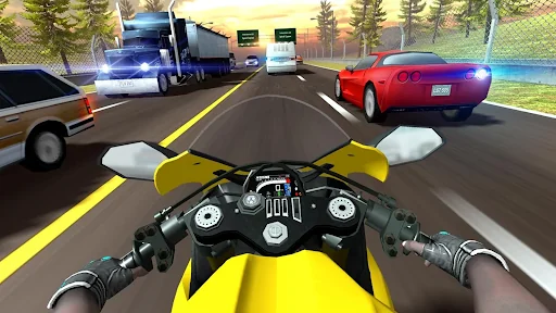 Highway Moto Rider - Bike Game