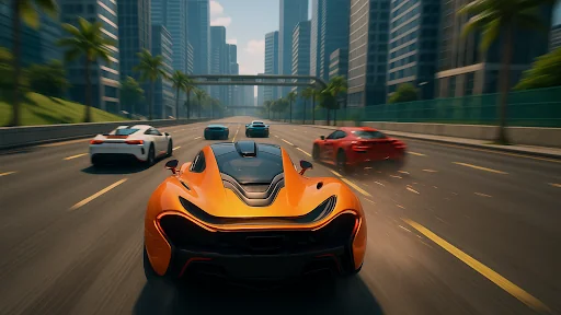 Highway Car Racing: Car Game screenshot 1