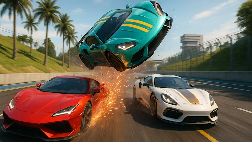 Highway Car Racing: Car Game screenshot 3