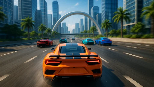 Highway Car Racing: Car Game screenshot 4