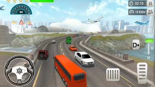 Mountain Bus Racing Game 3D screenshot 1