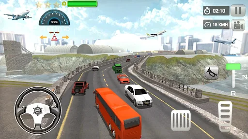 Mountain Bus Racing Game 3D screenshot 3