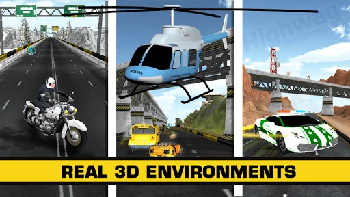 HIGHWAY CHASE DOWN 3D screenshot 3