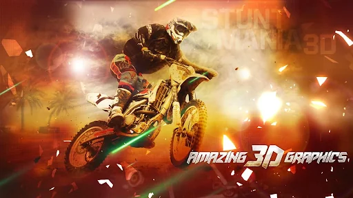 Motorcycle Stunt 3D Bike Game screenshot 1