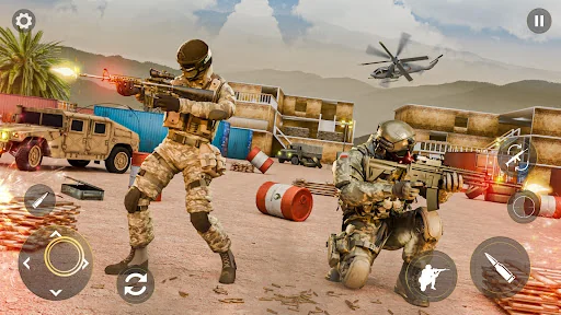 US Army Battleground Shooting screenshot 1