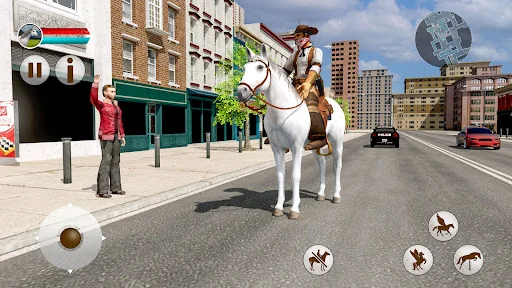 Flying Horse Taxi Transport