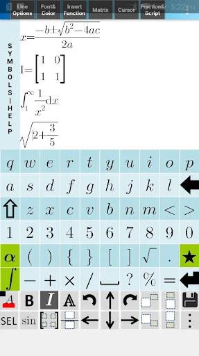 Equation Editor and Q&A Forum screenshot 2