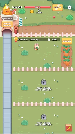Idle Carrot farm tycoon