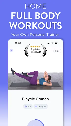Daily Workouts - Home Fitness screenshot 1