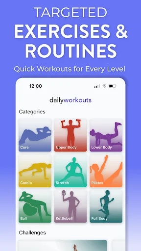 Daily Workouts - Home Fitness screenshot 2