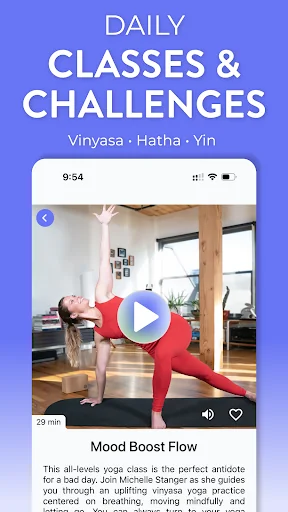 Simply Yoga - Home Workouts screenshot 4