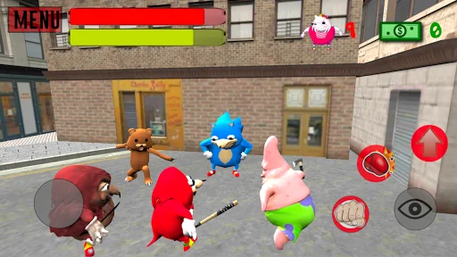 Ugandan Simulator. Knuckles 3D screenshot 2