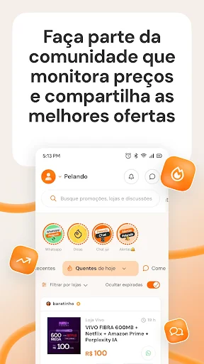 Pelando: ofertas, cashback e +