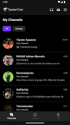 Tipster Chat - Pro Sport Tips