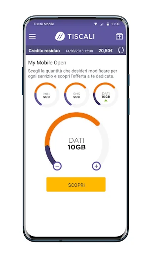 MyTiscali screenshot 3