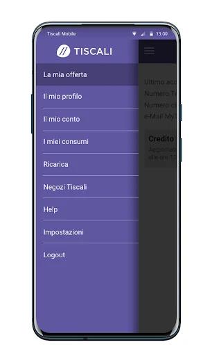 MyTiscali screenshot 4