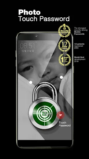 Touch Lockscreen photopassword
