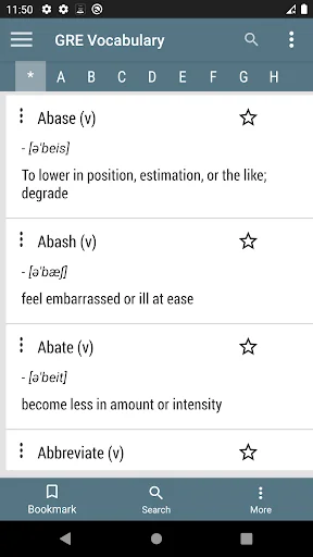 GRE Vocabulary