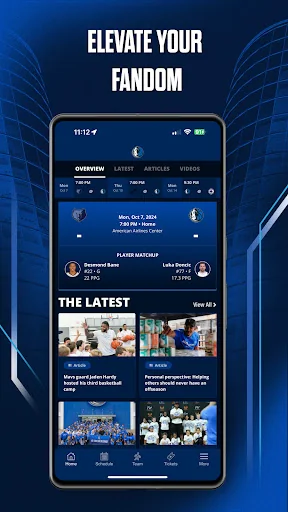 Dallas Mavericks screenshot 2