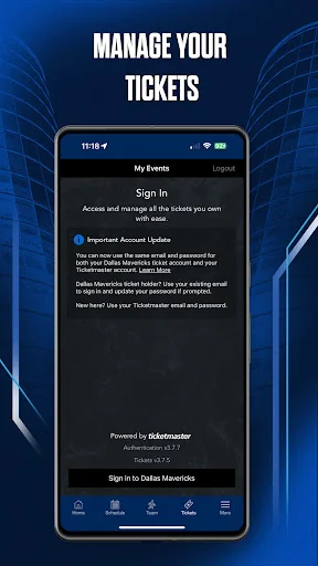 Dallas Mavericks screenshot 4