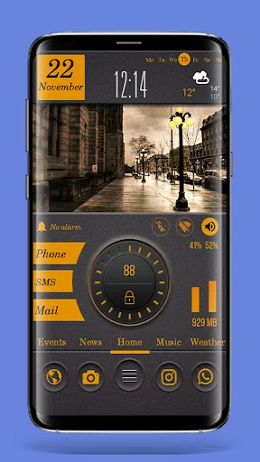 DarkOrange for Total Launcher