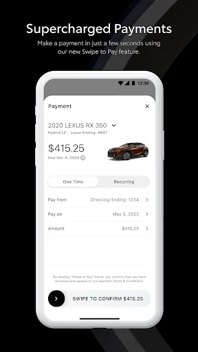 Lexus Financial Services screenshot 1
