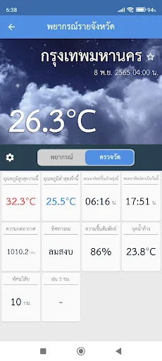 Thai Weather screenshot 4