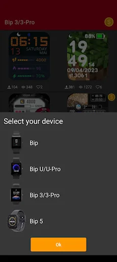 Amazfit Bip Watchface