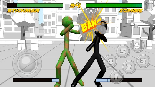 Stickman Fighting 3D screenshot 1