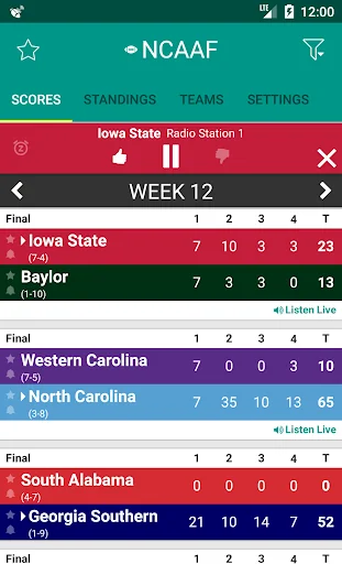 College Football Radio