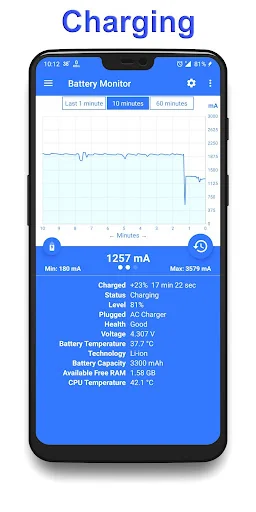 Battery Charging Monitor screenshot 1