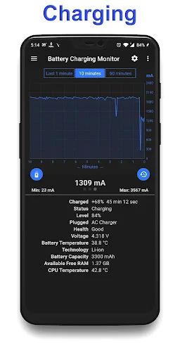 Battery Charging Monitor screenshot 2