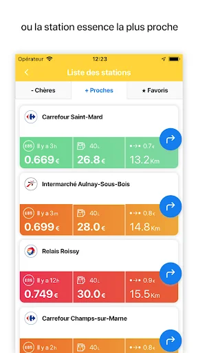 Gas Now - Prices comparator screenshot 3
