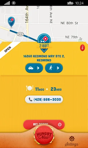 Hungry Now - Fast Food Locator screenshot 3