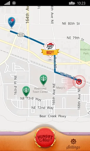 Hungry Now - Fast Food Locator screenshot 4