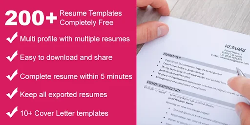 Resume Builder CV Maker App