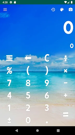 Calculator with Themes screenshot 1