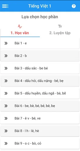 Tiếng Việt 1 - tập 1+2