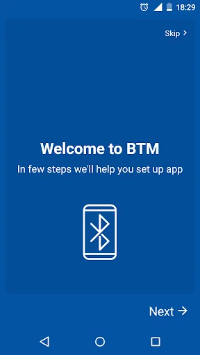 Bluetooth Tethering Manager screenshot 1