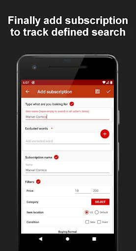 Deals Tracker PRO: eBay Alerts screenshot 4