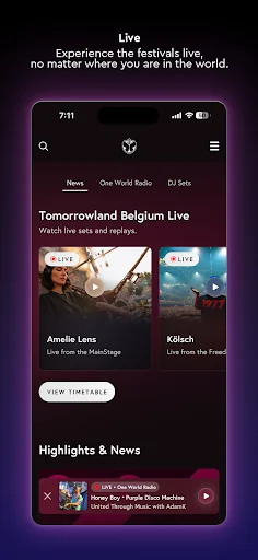 Tomorrowland screenshot 1
