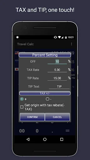 Travel Calculator screenshot 2