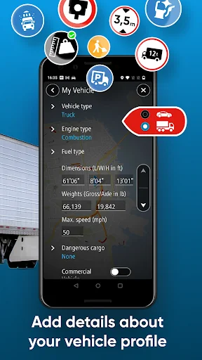 TomTom GO Expert: Truck GPS screenshot 2