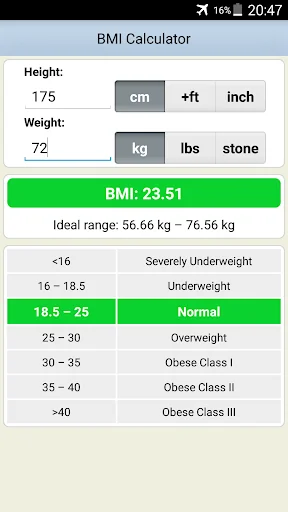 BMI Calculator