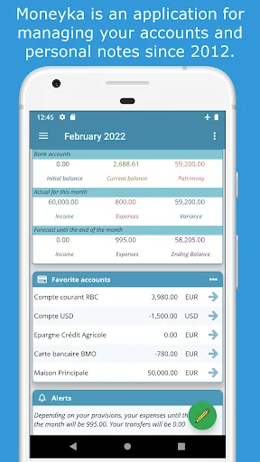 Moneyka: budget daily expenses