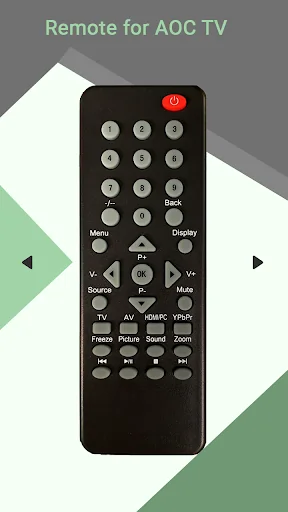 Remote for AOC TV screenshot 4