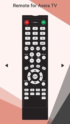 Remote for Avera TV
