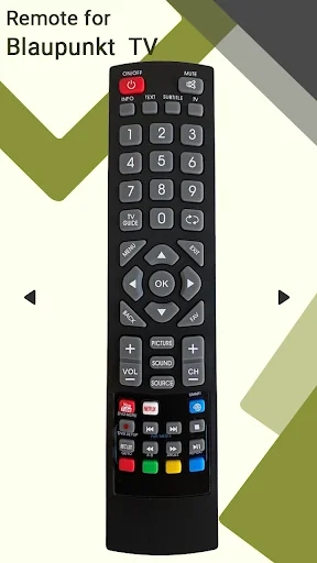Remote for Blaupunkt TV screenshot 3