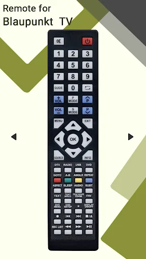 Remote for Blaupunkt TV screenshot 4